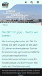 Mobile Screenshot of bbt-gmbh.net
