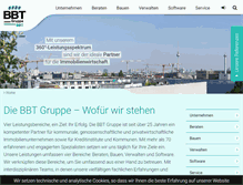 Tablet Screenshot of bbt-gmbh.net